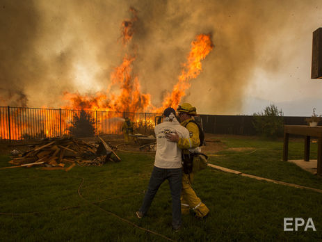 Полиция Калифорнии задержала подозреваемого в поджоге леса