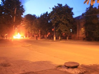 В Артемовске обстреляли городскую прокуратуру
