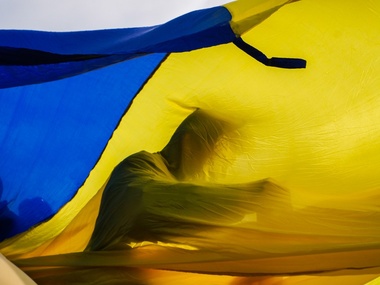 Над горсоветом Краматорска подняли украинский флаг