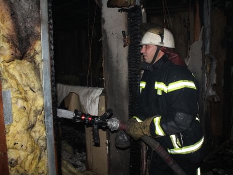 ﻿У Києві горіла офісна будівля фармкомпанії – ДСНС