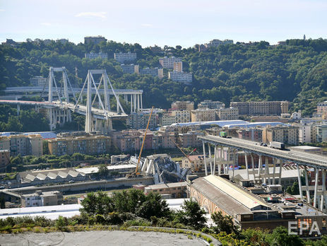 Среди погибших в результате обрушения моста в Генуе нет украинцев – МИД Украины
