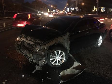 Экс-нардеп Мирошниченко попал в ДТП в Киеве