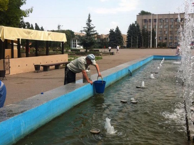 Водоснабжение в Славянске полностью восстановят за неделю
