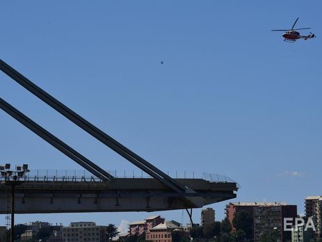 Обрушение моста в Генуе: у пострадавшей украинки сломан позвоночник