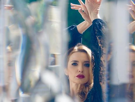 Марченко показала, как готовится к проекту 