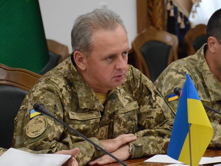 Муженко заявил, что украинской армии в 2019 году нужно минимум 112 млрд грн