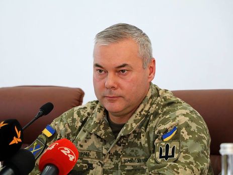 ﻿Наєв повідомив, що з початку операції Об'єднаних сил українські військові повернули під контроль 15 км² територій