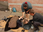 Славянск после войны. В домах дыры, в душах пропасть