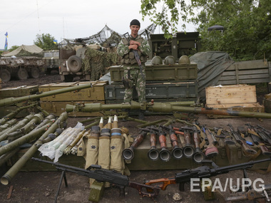 Минобороны: Силы АТО захватили три танка и три "Града" боевиков