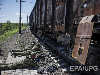 Саперы обезвредили мину и три гранаты на железнодорожном пути в Славянске