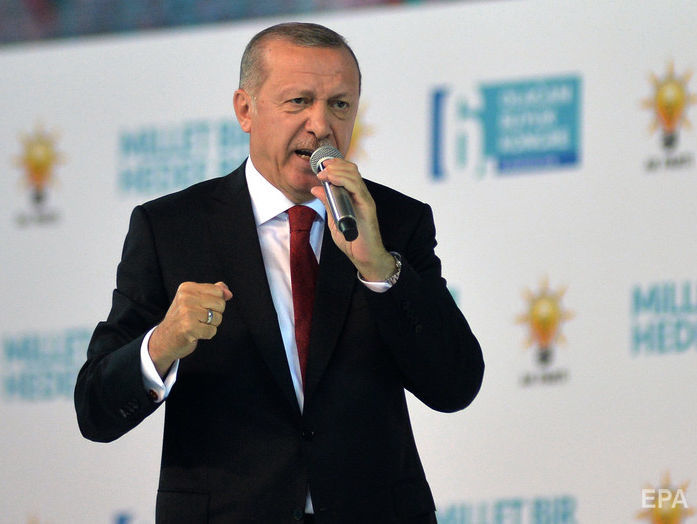 ﻿Ердогана переобрали главою керівної партії Туреччини