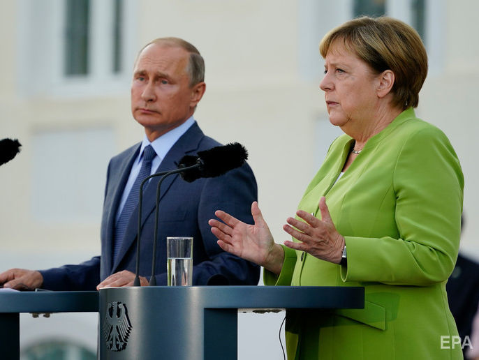 ﻿Меркель: Навіть після запуску "Північного потоку – 2" Україна має відігравати свою роль у газовому транзиті до Європи
