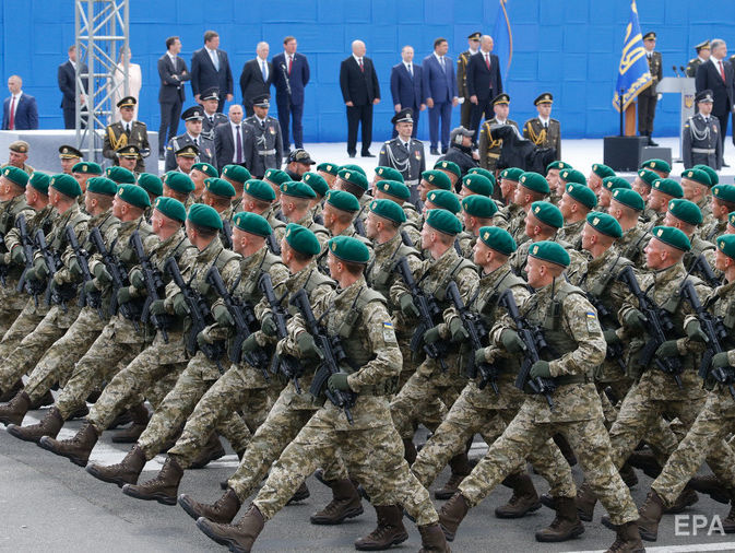 ﻿У Києві відбулася репетиція параду до Дня Незалежності України. Відео