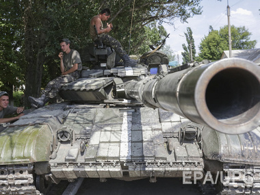 Бригинец: Киевский батальон территориальной обороны получил танк по "законам военного времени"