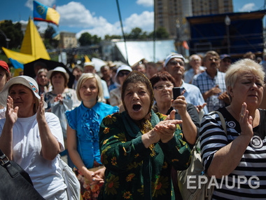 Сотник Майдана: Если не будет объявлено военное положение, военные придут не Майдан разгонять, а разгонять эту власть