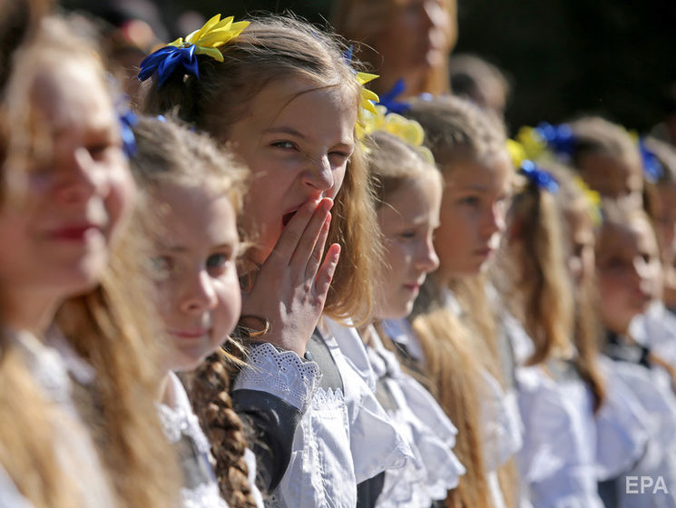 ﻿У 2018 році до українських шкіл піде понад 448 тис. першокласників – Міносвіти