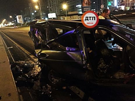 ДТП в Киеве: один человек погиб, еще восемь пострадали