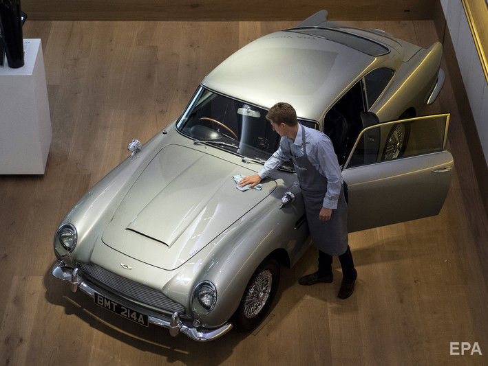 Aston Martin выпустит 25 копий знаменитой машины Бонда