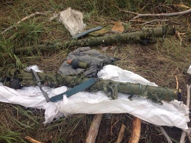 В Харьковской области нашли тайник террористов с переносными зенитно-ракетными комплексами "Игла-1"