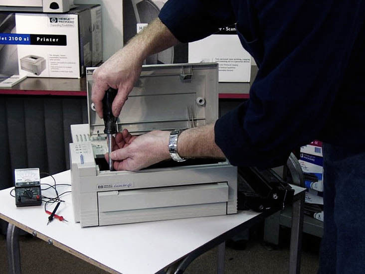 Поломки печатной техники: чем заняты сервис-центры