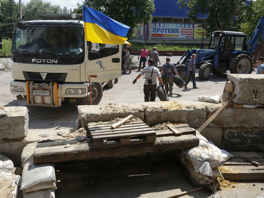 В освобожденных от боевиков городах Донецкой области возобновили вещание украинских телеканалов