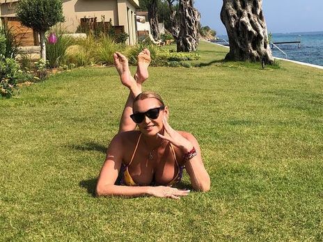 Волочкова пострадала от морского ежа