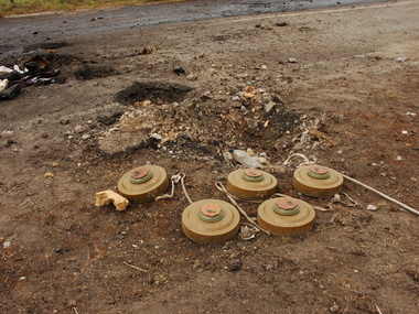В Славянске обнаружили более трех тысяч единиц взрывчатых предметов