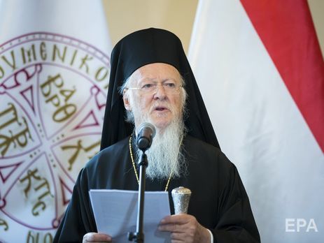 ﻿Патріарх Варфоломій привітав українців із Днем Незалежності