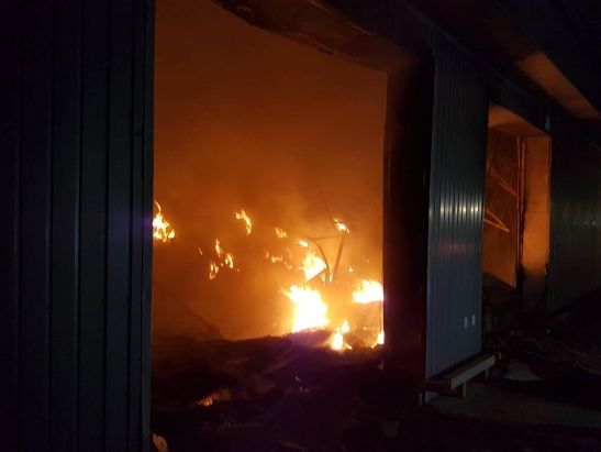 В Мукачево ликвидировали пожар в помещении "Новой почты" – ГСЧС