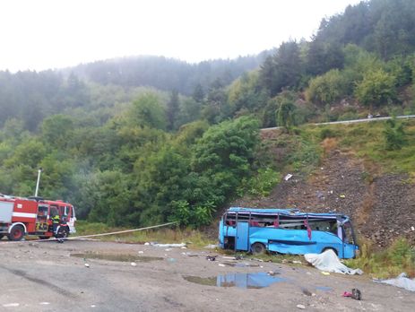 ﻿Кількість загиблих унаслідок ДТП у Болгарії збільшилася до 16