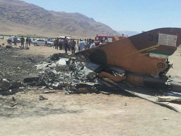 В Иране разбился истребитель F-5, погиб пилот