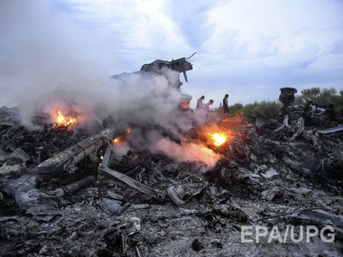 СНБО: Боевики мародерствуют на месте крушения рейса MH17