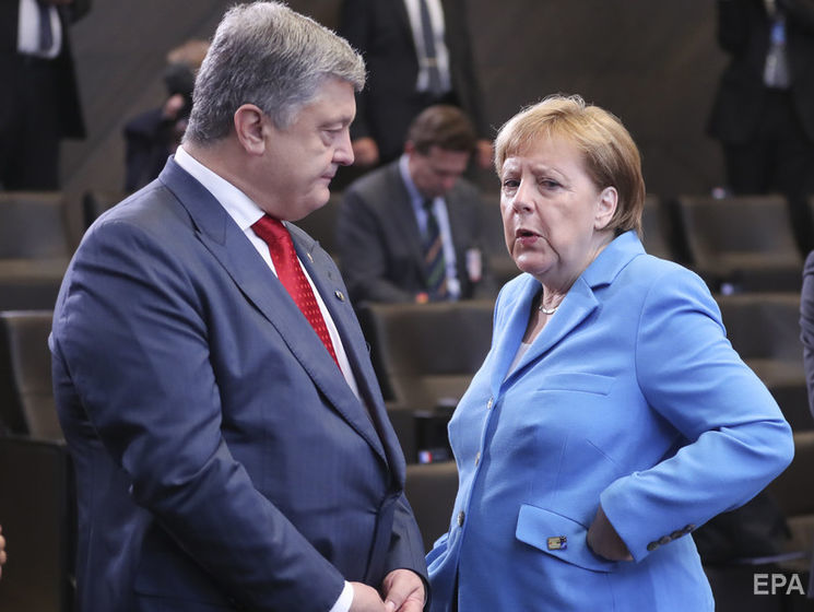 ﻿Порошенко: Цієї осені Меркель здійснить візит в Україну