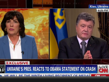 Порошенко в эфире CNN: Украина и мир едины, как никогда 