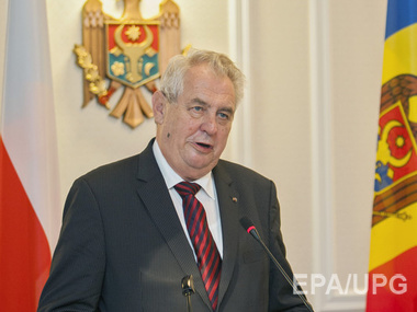 Президент Чехии считает нецелесообразными новые санкции против РФ