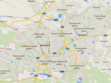 Донецкая ОГА: В области продолжаются бои, Донецк частично остался без света