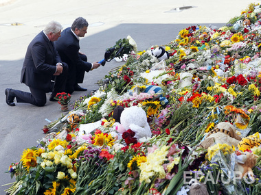 Порошенко выразил соболезнования королю Нидерландов в связи с трагедией Boeing 777