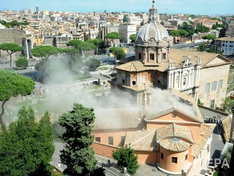 В Риме обрушилась крыша церкви Сан-Джузеппе-деи-Фаленьями