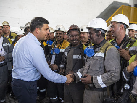 Гройсман: Мы должны сделать все для того, чтобы отказаться от антрацита и наращивать добычу угля марки 