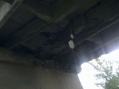 В Донецкой области взорвали мост на дороге государственного значения