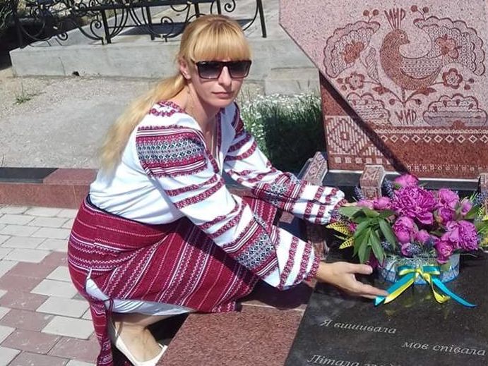 ﻿Активістка Українського центру в Сімферополі після обшуків виїхала з окупованого Криму