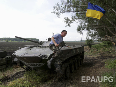 Тымчук: На окраине Горловки вывесили украинский флаг