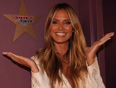 Клум снялась для украинского L'Officiel