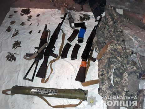 ﻿У Маріуполі виявили схованку зі зброєю, викраденою з військової частини у Криму під час анексії