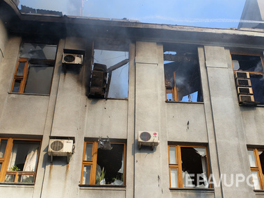 Горсовет: В центре Донецка идет эвакуация населения после артобстрела