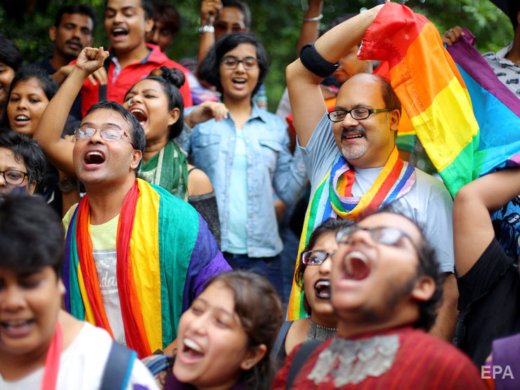 ﻿В Індії декриміналізували одностатевий секс