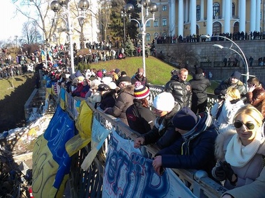 На Евромайдане создали народное объединение "Майдан"