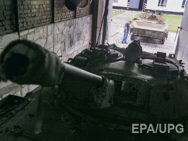 В Украину прорвались семь российских танков