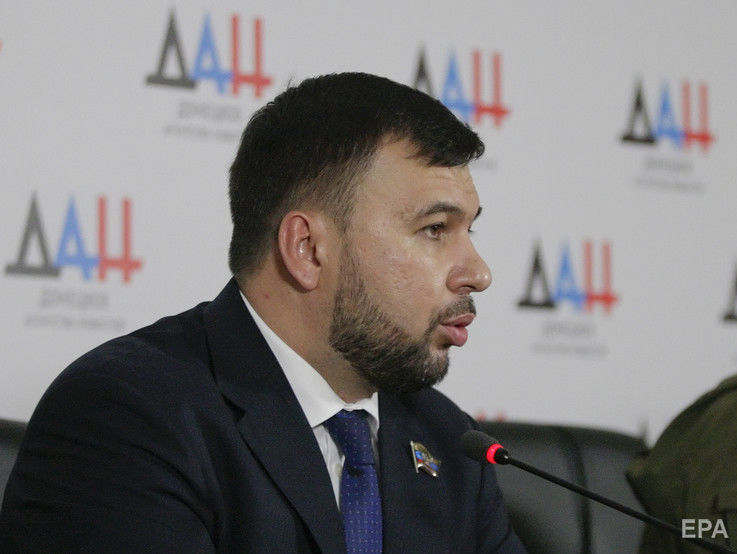 ﻿Пушилін запропонував письмово заборонити діяльність українських диверсантів у Донецьку