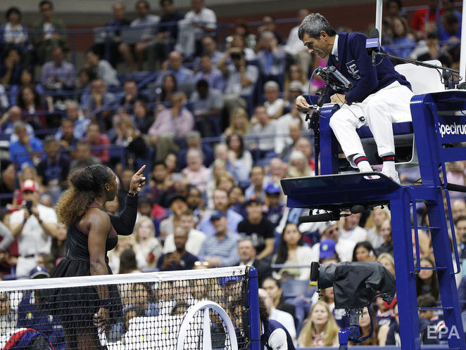 ﻿Серена Вільямс програла фінал US Open, улаштувавши скандал на корті